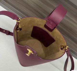 Bolso Loewe Cubo Burdeos