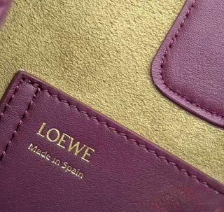 Bolso Loewe Cubo Burdeos