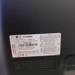 Televisión LG 37LS5600 + Chromecast