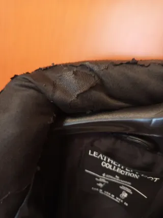 Chaquetón acolchado mujer negro