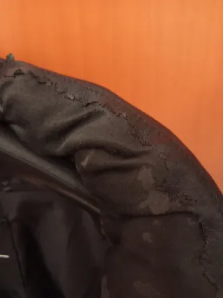 Chaquetón acolchado mujer negro