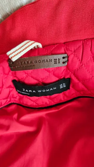 Chaquetón acolchado rojo SEVILLA