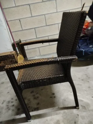 45 Sillas de mimbre para terraza