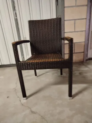 45 Sillas de mimbre para terraza