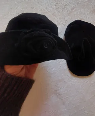 Set 2 Sombreros Negros