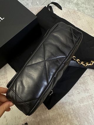Borsa Chanel Nero e Oro 19Bag originale