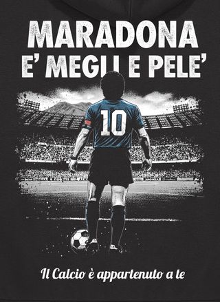 Felpa Unisex Maradona Vive Limited D10S