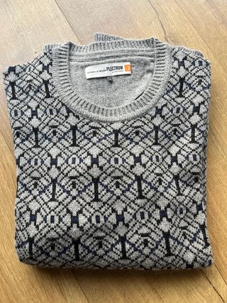 Jersey Ben Sherman Talla S Gris Azul