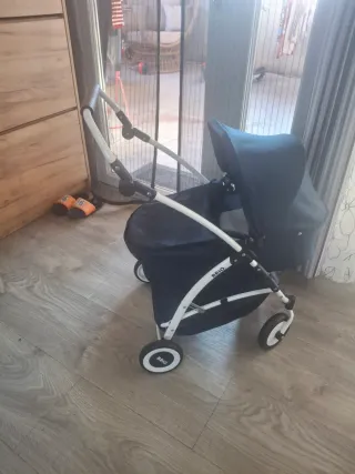 Cochecito Muñecas Brio Azul