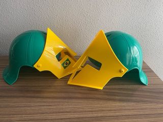 Lote accesorios fiesta bruja, peluca, gorros pies