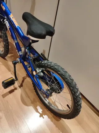 Bicicleta Infantil 16 Pulgadas Azul