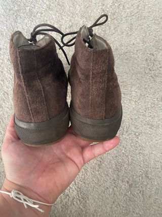 Botines Superga ante marrón Talla 38