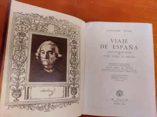 Viaje de España, de Antonio Ponz. Aguilar, 1947.