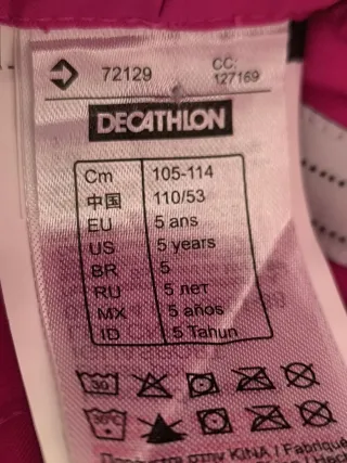 Ropa de nieve infantil