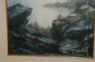 G.O. Vandelli Veduta di lago