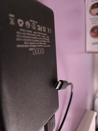 Batería Externa Vurc Negra