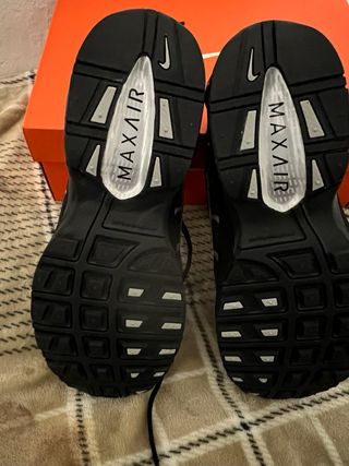 Nike Air Max Torch 4 Scarpe Uomo Nero Argento