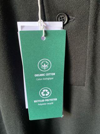 Polo Lacoste manga corta negro Talla M