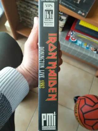 VHS Iron Maiden - Donington Live 1992