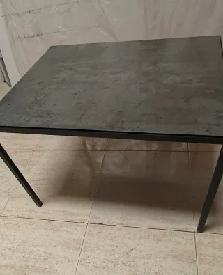 Mesa centro reversible madera y metal