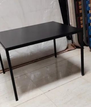 Mesa centro reversible madera y metal