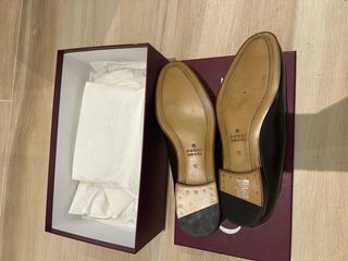 Mocasines Gucci Jordaan Horsebit Piel Signature