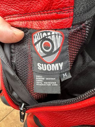 Traje Moto 2 Piezas SUOMY Talla M NUEVO