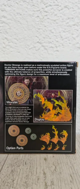Figura Doctor Strange Burning Flame SH Figuarts