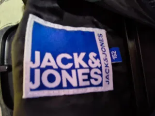 Chubasquero niño Jack&Jones verde y amarillo