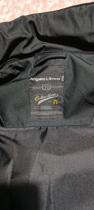 Abrigo de invierno negro hombre XXL nuevo