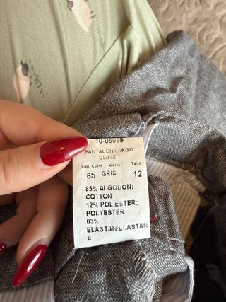 Pantalón Chino Gris Niño - Nuevo marca Varones