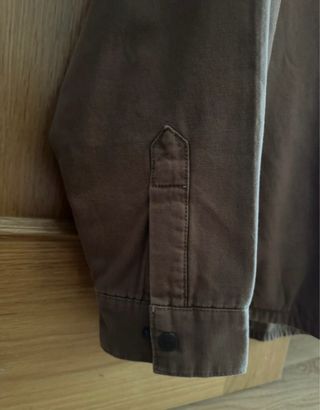 Chaqueta ZARA Marrón Cuello Pana