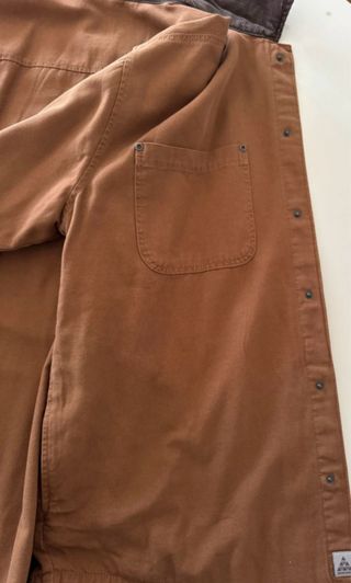 Chaqueta ZARA Marrón Cuello Pana