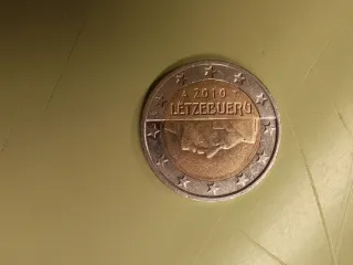 Moneda 2€ Letzebuerg 2010