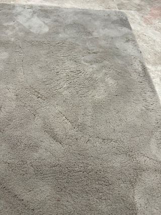 Alfombra suave color camel