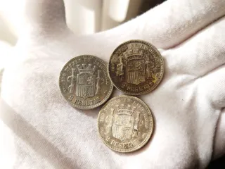 Lote Monedas Plata de inversión. 29,50 gramos.