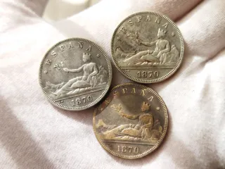 Lote Monedas Plata de inversión. 29,50 gramos.