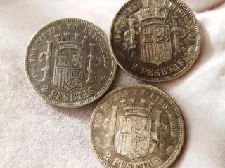 Lote Monedas Plata de inversión. 29,50 gramos.