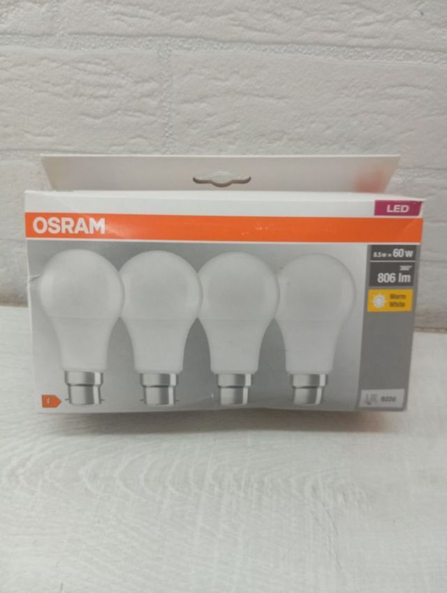 4 Bombillas LED OSRAM - 60W - 806 lm