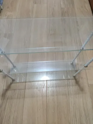 Estantería de cristal 3 baldas