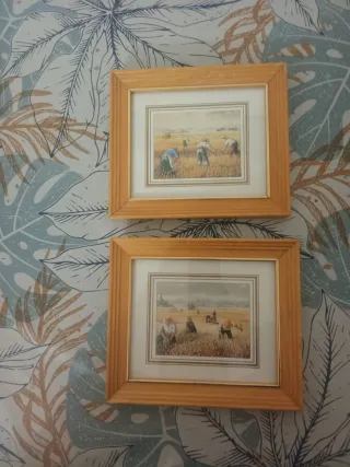 Juego de 2 cuadros decorativos