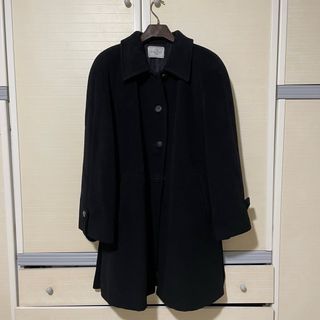 Cappotto Piacenza 100% Lana Nero Donna