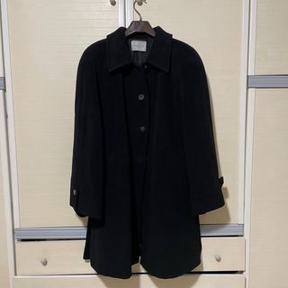 Cappotto Piacenza 100% Lana Nero Donna