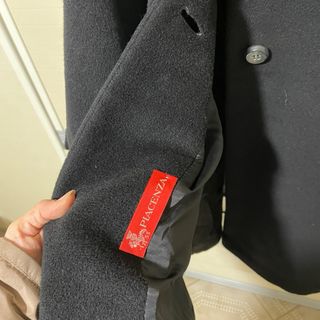 Cappotto Piacenza 100% Lana Nero Donna