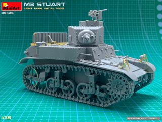 Maqueta M3 Stuart Light Tank. Initial Prod. 1/35