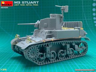 Maqueta M3 Stuart Light Tank. Initial Prod. 1/35