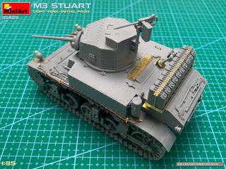 Maqueta M3 Stuart Light Tank. Initial Prod. 1/35