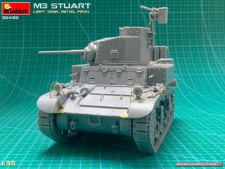 Maqueta M3 Stuart Light Tank. Initial Prod. 1/35