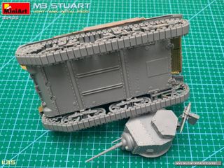 Maqueta M3 Stuart Light Tank. Initial Prod. 1/35