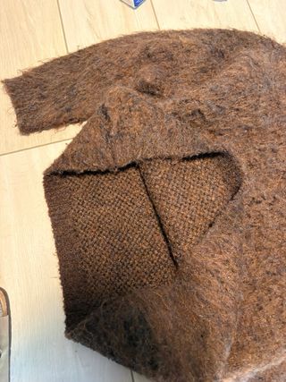 Maglione Zara Marrone Peloso